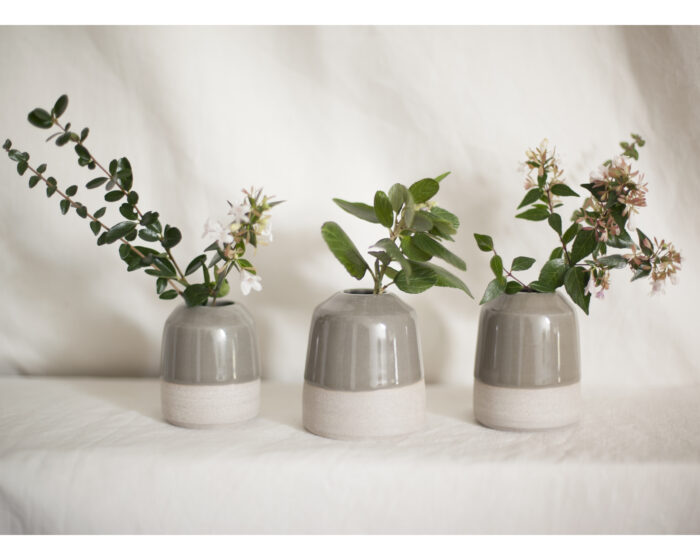 trois vases ceramique